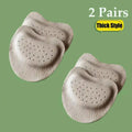 2Pairs Leather Forefoot Pad for Women w/ High Heels
