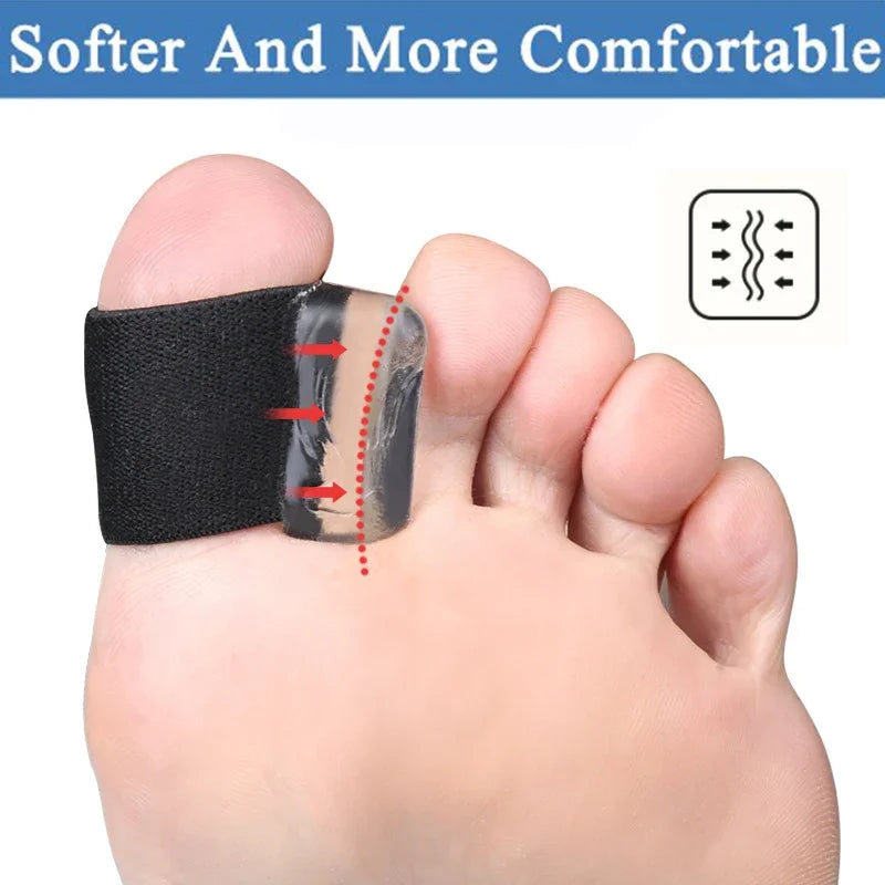 Gel Toe Separators Bunion Corrector Bunion Corrector for Overlapping Toe Silicone Toe Spacers for Hallux & Bunion Pain Relief