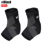 1/2Pcs Ankle Brace with Straps, Ankle Compression Support Sleeve for Men Women Achilles Tendonitis Plantar Fasciitis Sprained