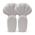 New 2 in 1 Sponge Heel Cushion Back of Inserts Heel Protectors Shoe Pads for Shoe Too Big Soft Mesh Heel Grips Shoes Insoles