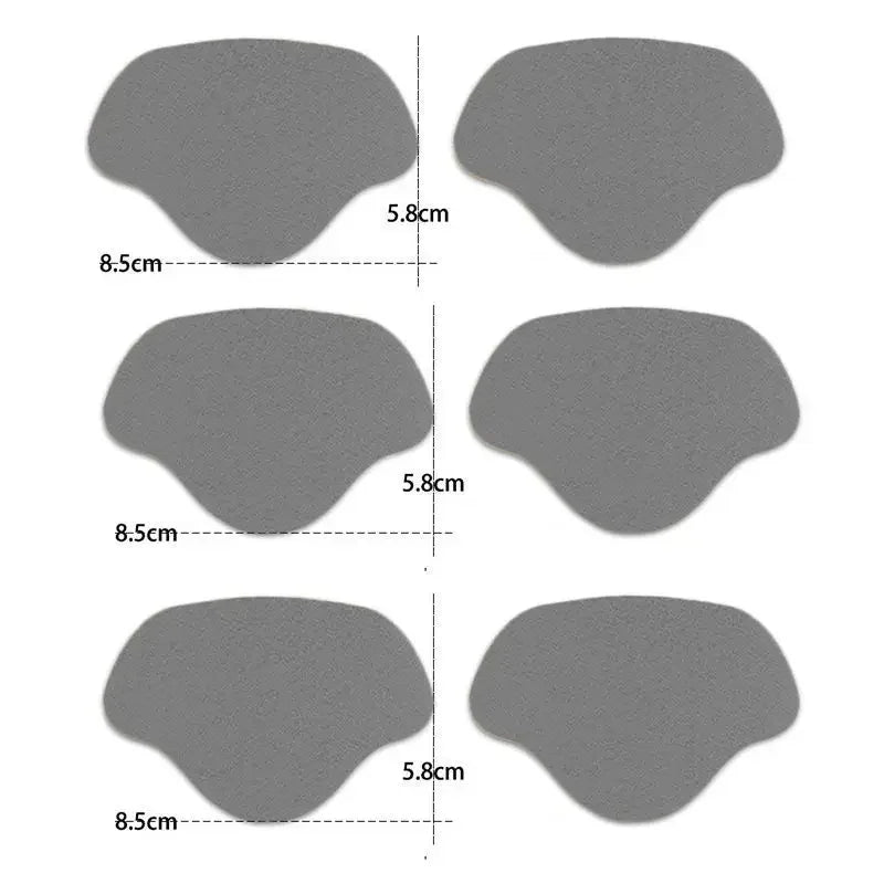 6PCS Sports Shoes Patches Insoles Sneakers Men Heel Repair Subsidy Repair Holes Self-adhesive Patche Insole Pad Foot Care Insert