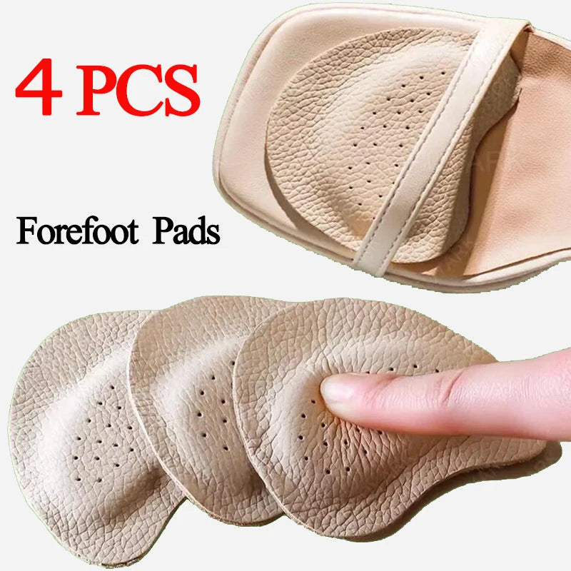 2Pairs Sandals Anti-slip Stickers Forefoot Pad Women High Heels