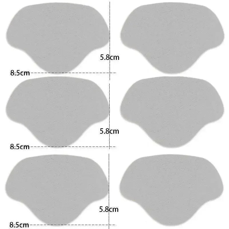 6PCS Sports Shoes Patches Insoles Sneakers Men Heel Repair Subsidy Repair Holes Self-adhesive Patche Insole Pad Foot Care Insert