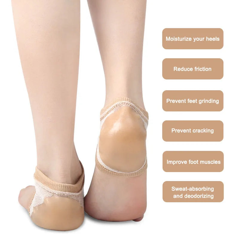 Silicone Gel Heel Protector Sleeve Pads
