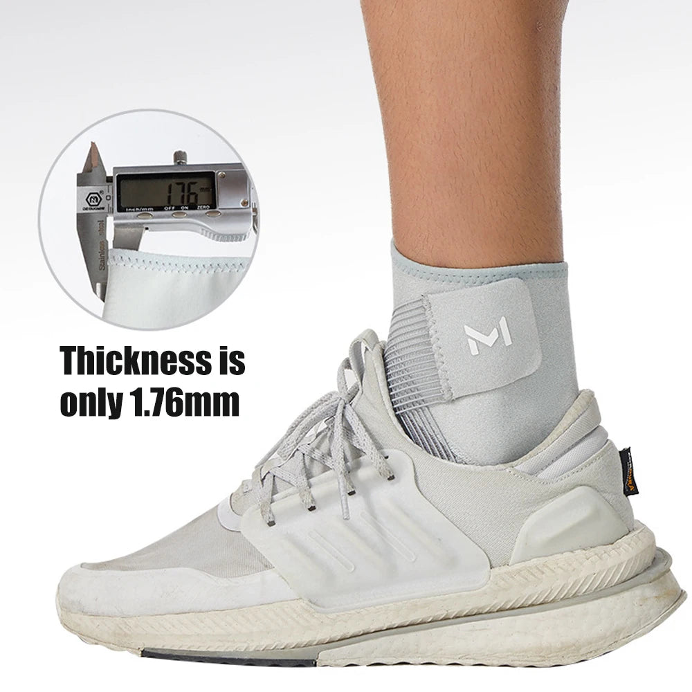 1/2Pcs Ankle Brace with Straps, Ankle Compression Support Sleeve for Men Women Achilles Tendonitis Plantar Fasciitis Sprained