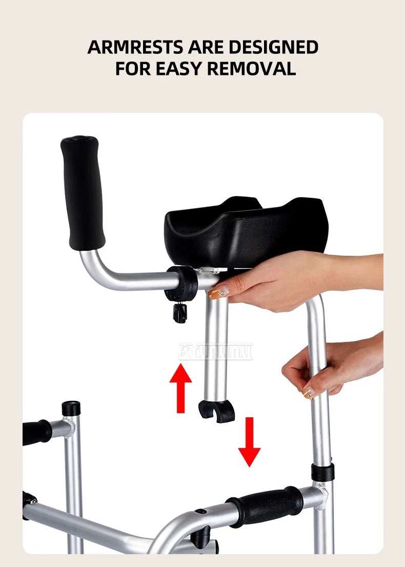 Adjustable Elderly Walking Cane Foldable Mobility Walker