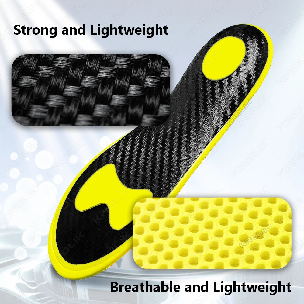 Premium Carbon Fiber Shoe Insoles