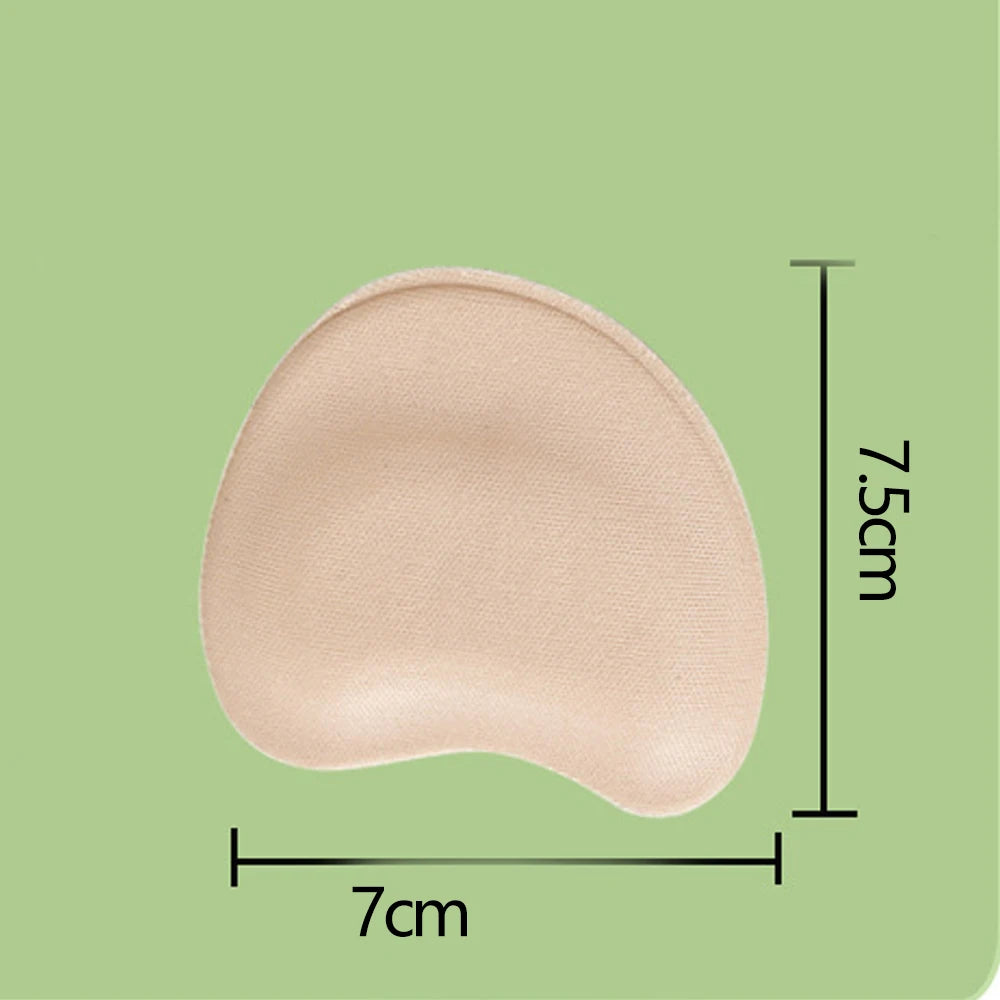 8Pcs Forefoot Pad Pain Relief Insert Half Size Insoles Non-slip Cushion Shoe Breathable Sweat Absorbing Foot Pads for Shoes