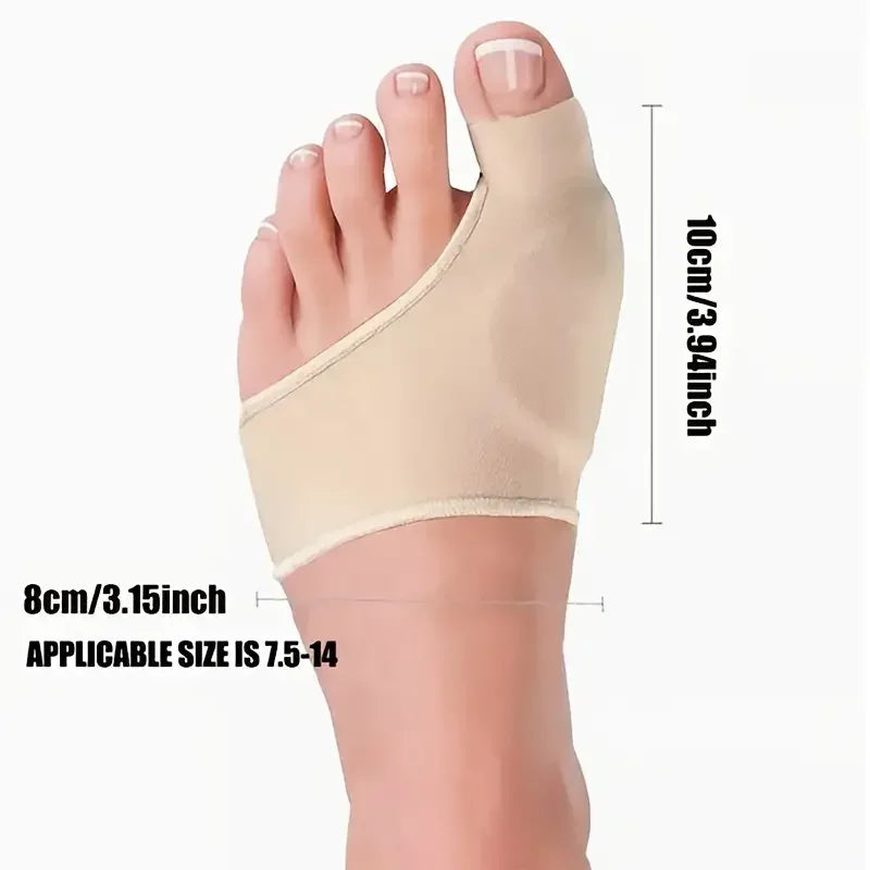 Toes Separator Socks Thumb Adjuster Straightener Feet Bone Orthotics Appliance Hallux Valgus Splint Sleeve Bunion Corrector