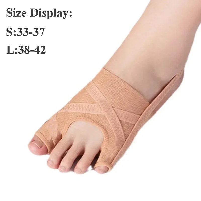 Fabric Bunion Corrector Breathable Adjustable Hallux Valgus Sleeve Spacer Separator Toe Corrector Sports Bunion Socks Running