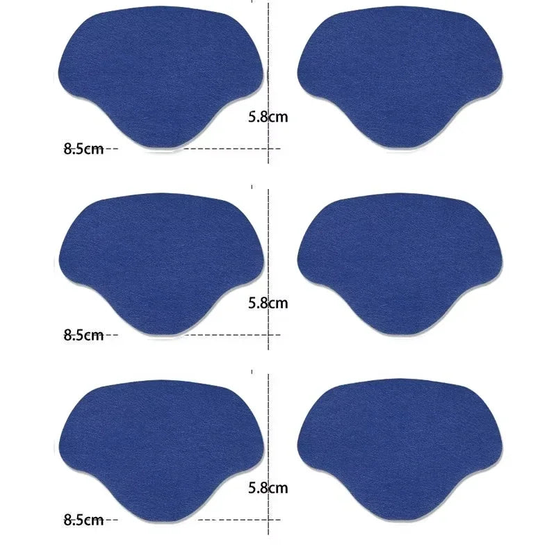 6PCS Sports Shoes Patches Insoles Sneakers Men Heel Repair Subsidy Repair Holes Self-adhesive Patche Insole Pad Foot Care Insert