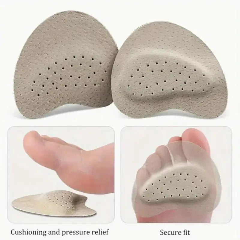 2Pairs Sandals Anti-slip Stickers Forefoot Pad Women High Heels