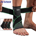 Adjustable Elastic Ankle Brace  with Compression Sleeve