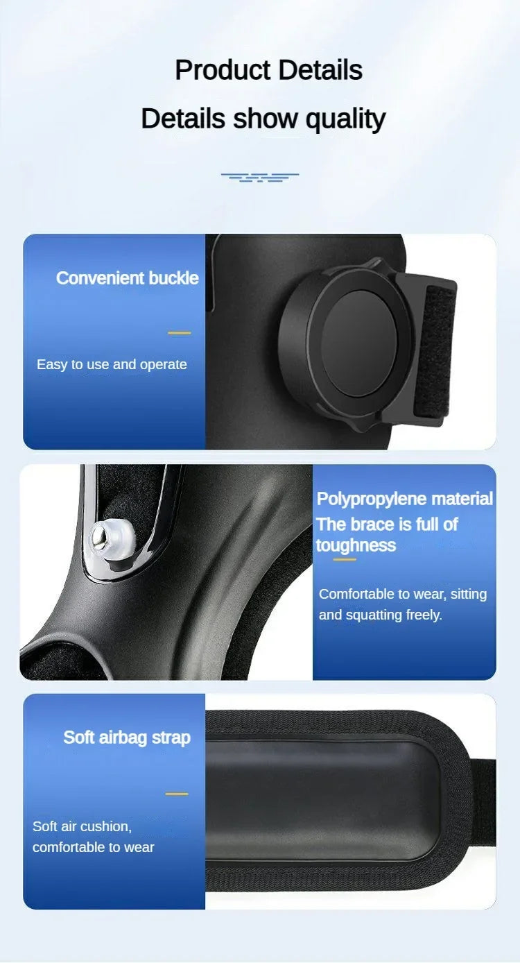 Drop Foot Brace Orthosis Drop Foot Ankle Support with Comfortable Adjustable Buckle for Hemiplegia Stroke Shoes Walking