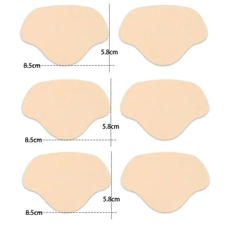 6PCS Sports Shoes Patches Insoles Sneakers Men Heel Repair Subsidy Repair Holes Self-adhesive Patche Insole Pad Foot Care Insert