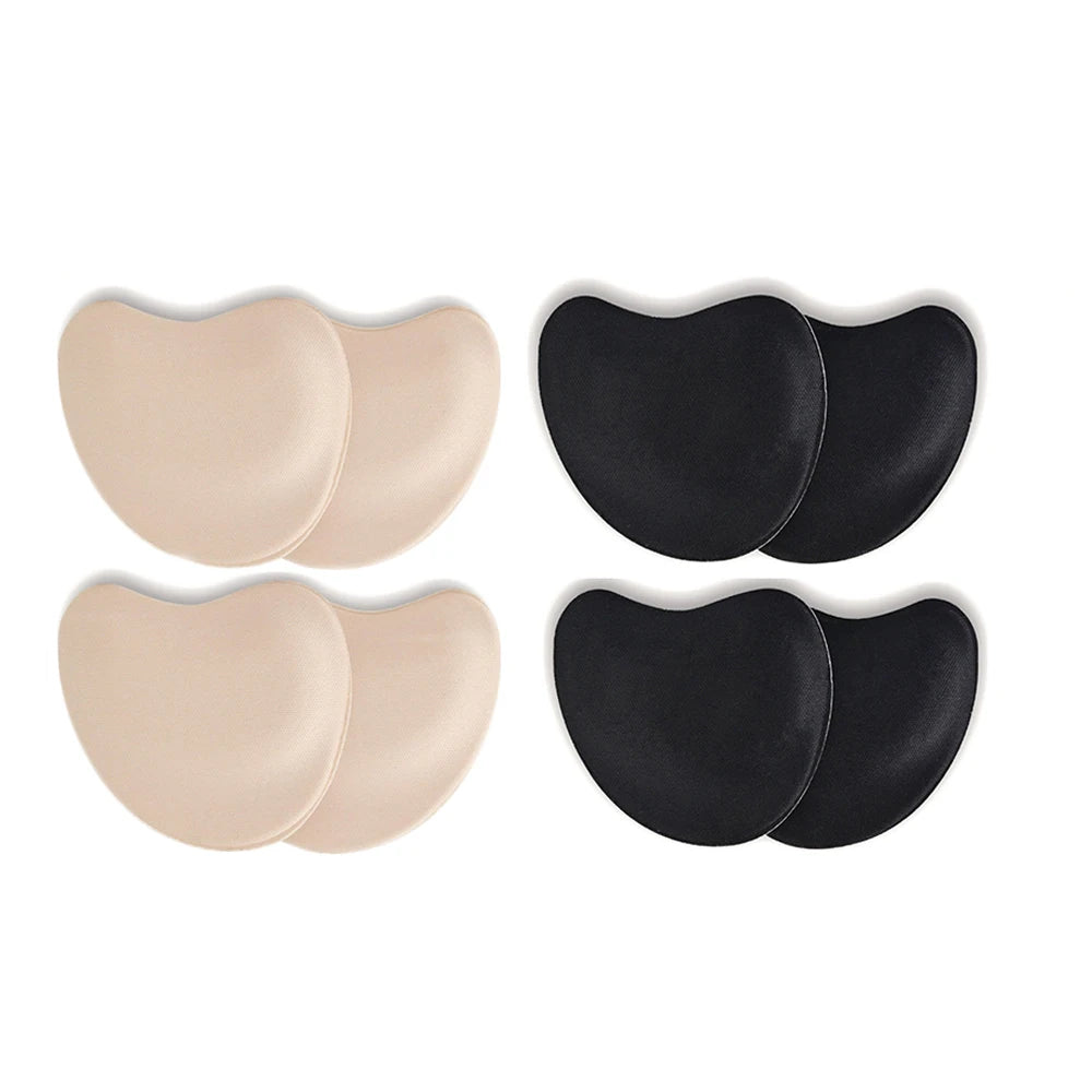 8Pcs Forefoot Pad Pain Relief Insert Half Size Insoles Non-slip Cushion Shoe Breathable Sweat Absorbing Foot Pads for Shoes