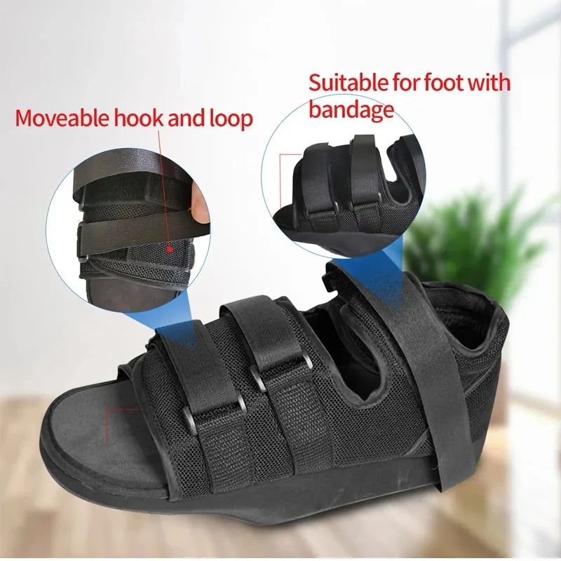 Heel Offloading Surgical Shoe