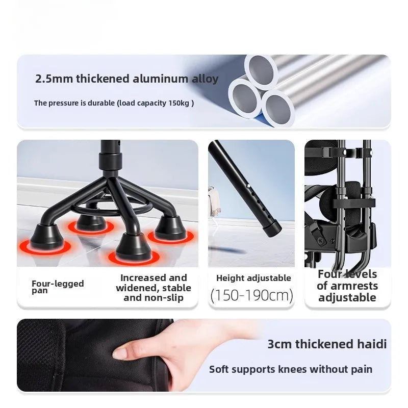 Hands Free Knee Crutch