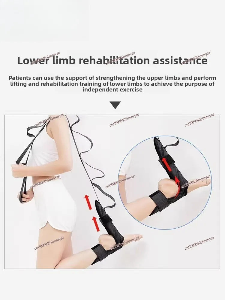Tension band hemiplegia rehabilitation training ankle knee joint ligament stretching exercise device