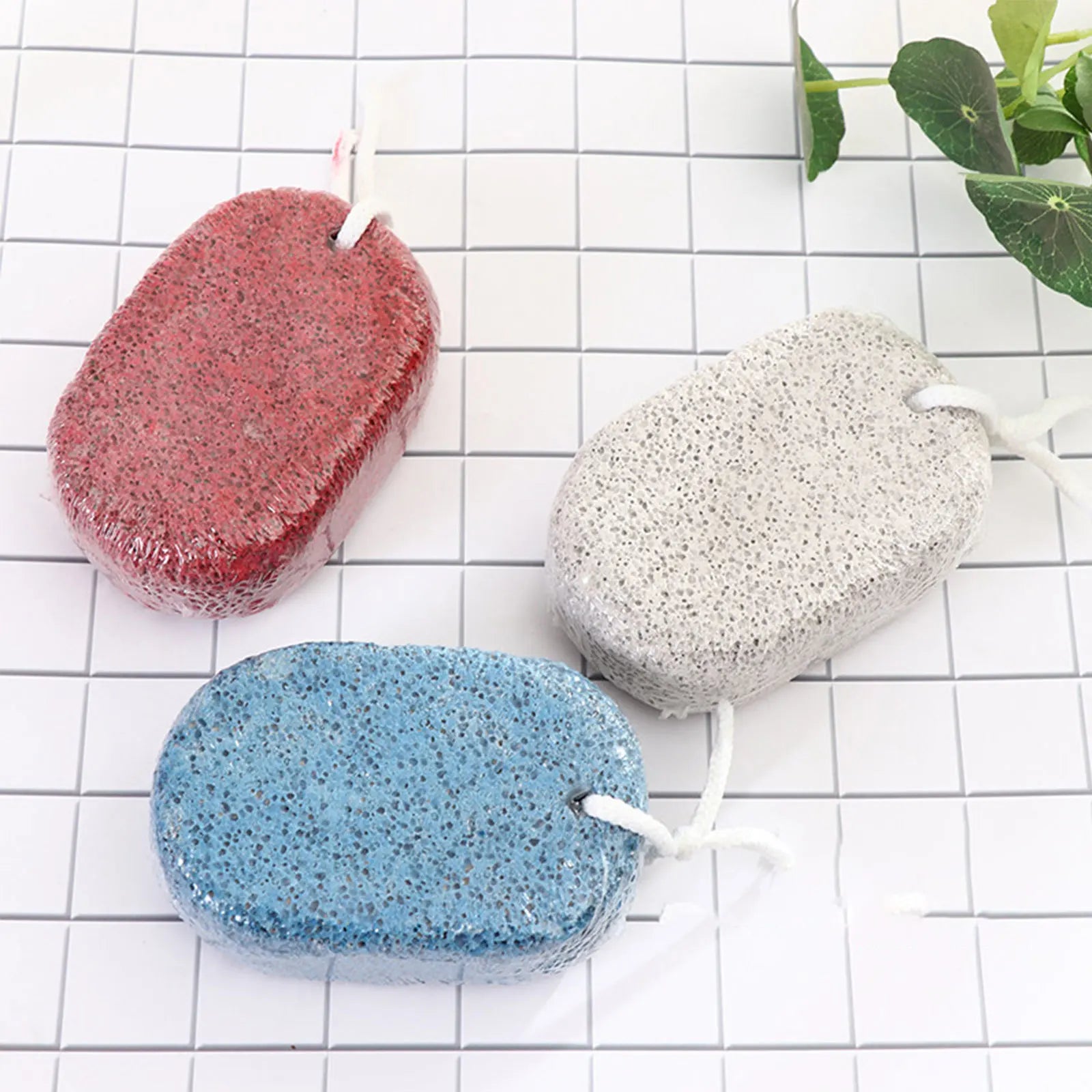 2pcs Foot Pumice Stone Natural Dead Skin Remover Callus Corn Removal Pedicure Tool Set Home Spa Feet Care Accessory Scraping