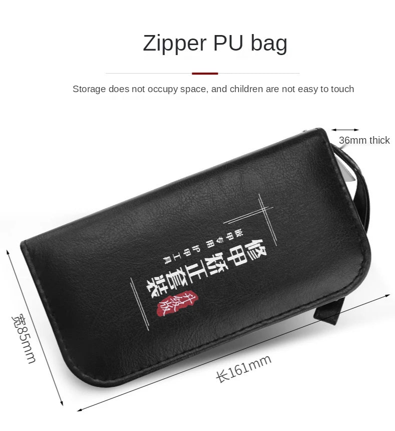 7-10pcs Complete Nail Kit Stainless Steel