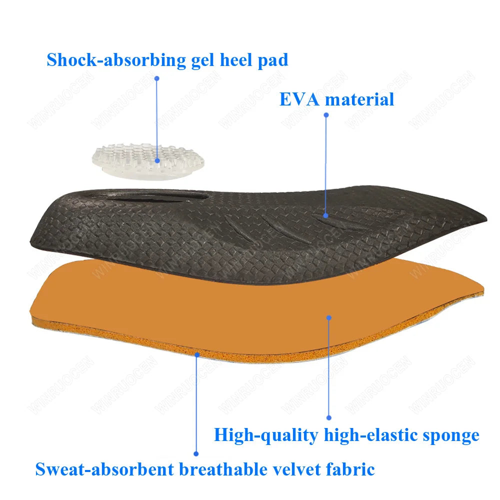 EVA 3/4 Half Arch Support Orthopedic Shoes Insoles For Plantar Fasciitis Men Women Relief Heel Spur Pain Shoe Flat Feet Pads