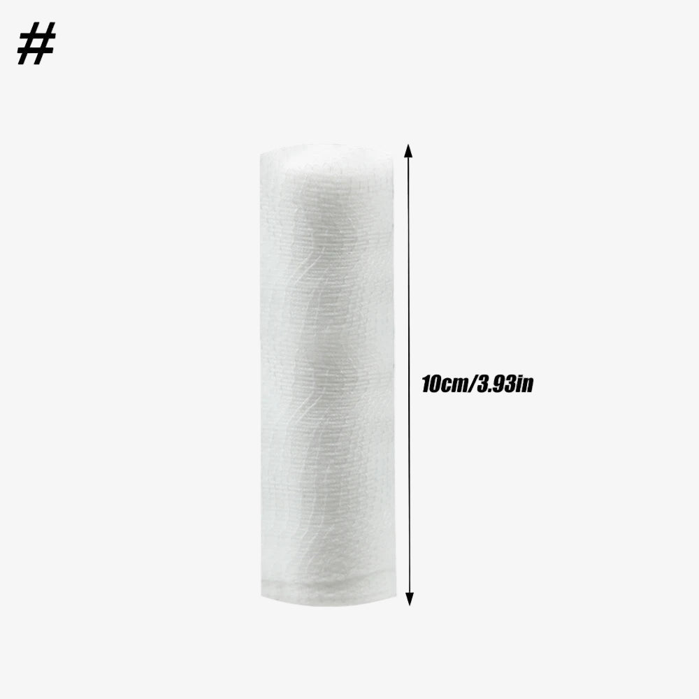 4 Rolls Gauze Bandage Roll with Tape