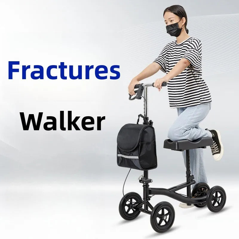 Adjustable Knee Scooter for Offloading Limb