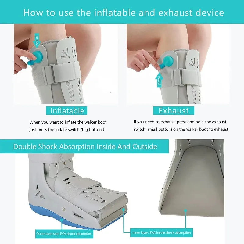 Orthopedic Pneumatic Air Cam Walker Boot