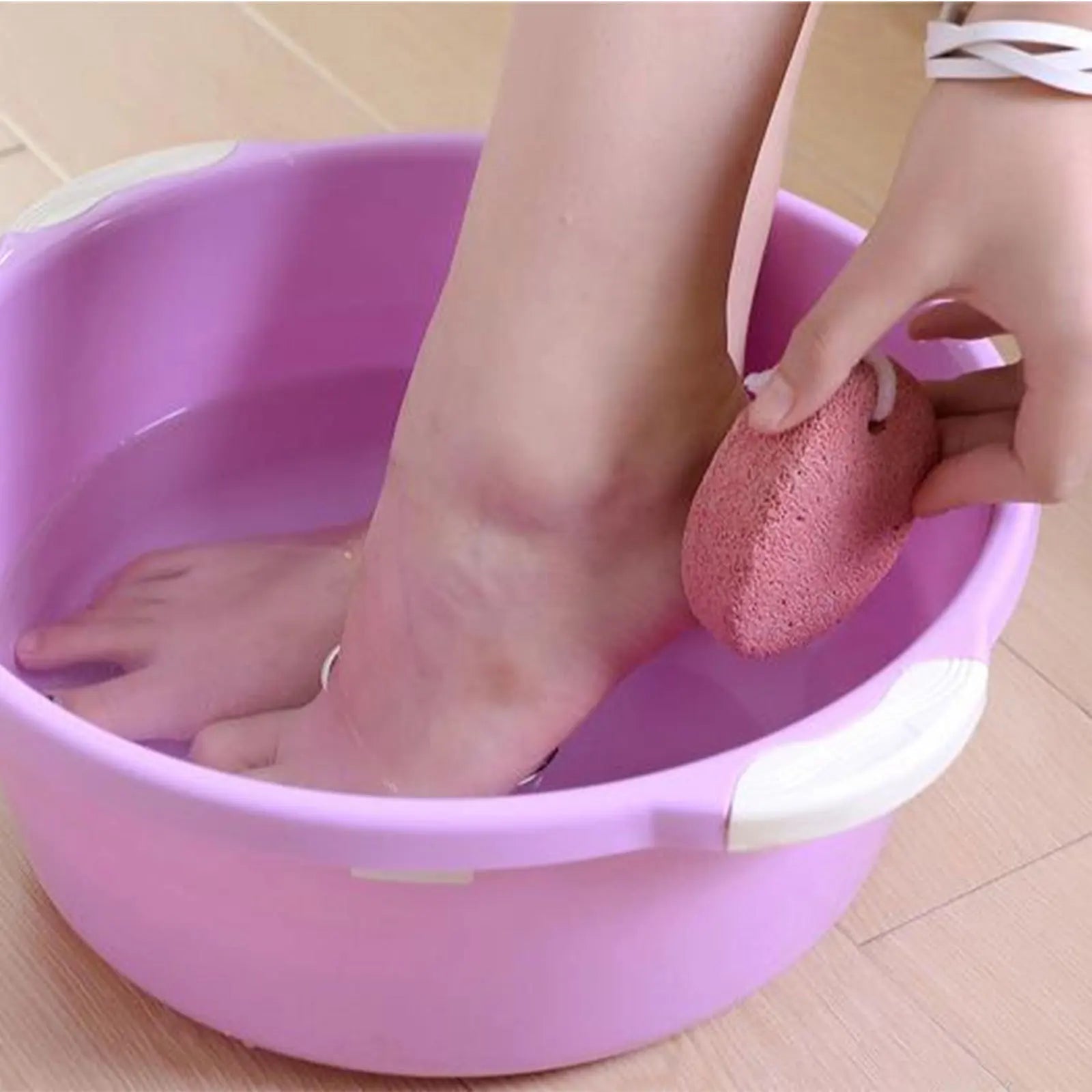 2pcs Foot Pumice Stone Natural Dead Skin Remover Callus Corn Removal Pedicure Tool Set Home Spa Feet Care Accessory Scraping