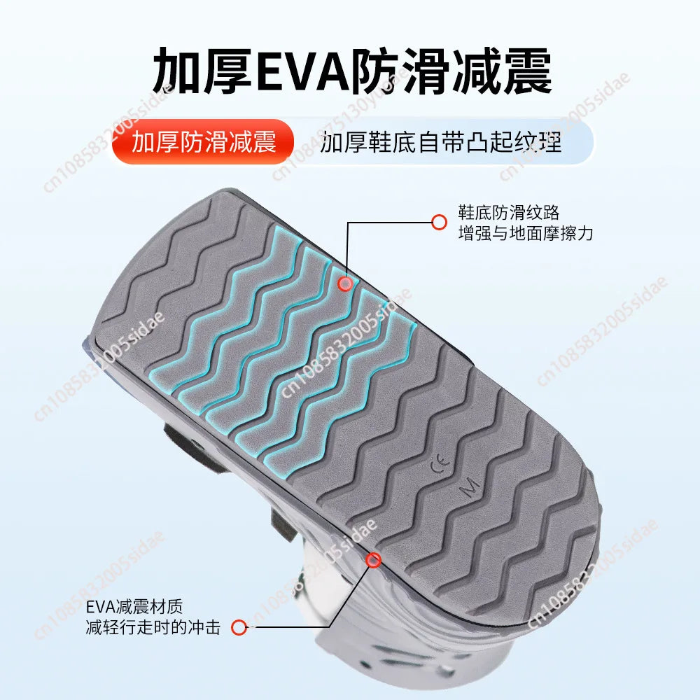 Adjustable Cam Walker ROM Walker Boot-Air Fracture Cast Walking Boots-For Foot Ankle Fibula Injury Foot Support