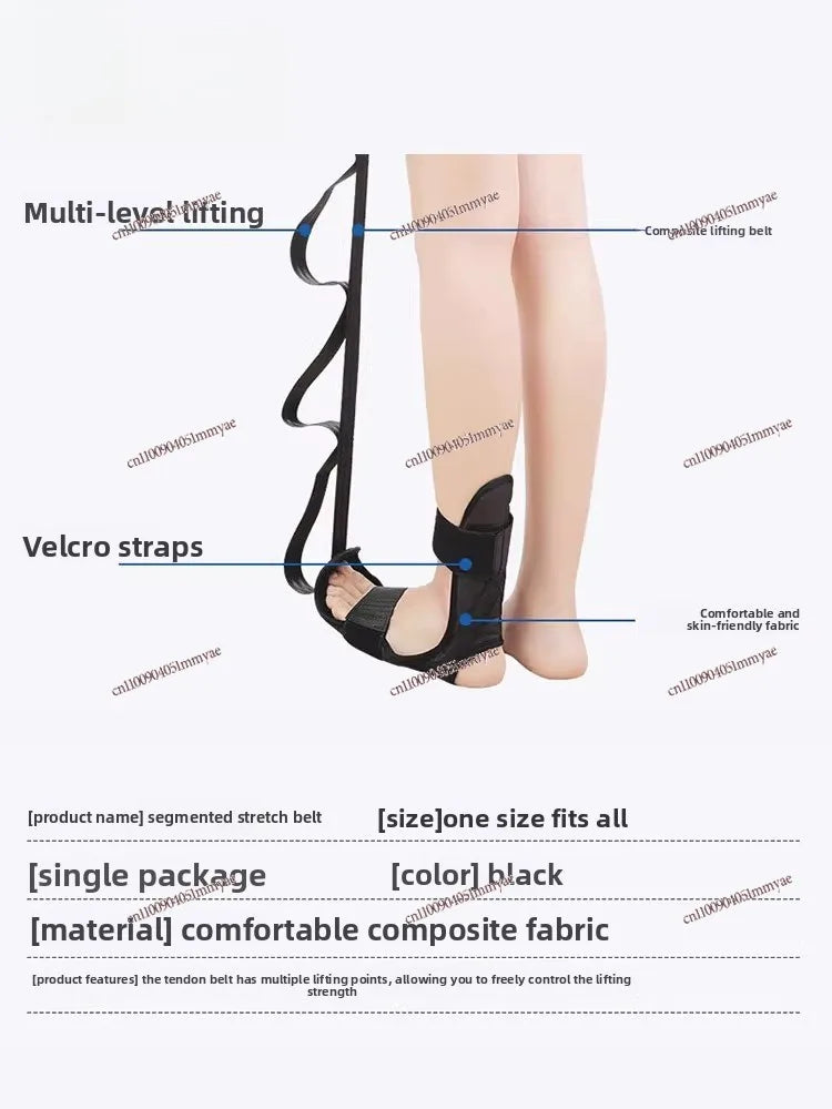 Tension band hemiplegia rehabilitation training ankle knee joint ligament stretching exercise device