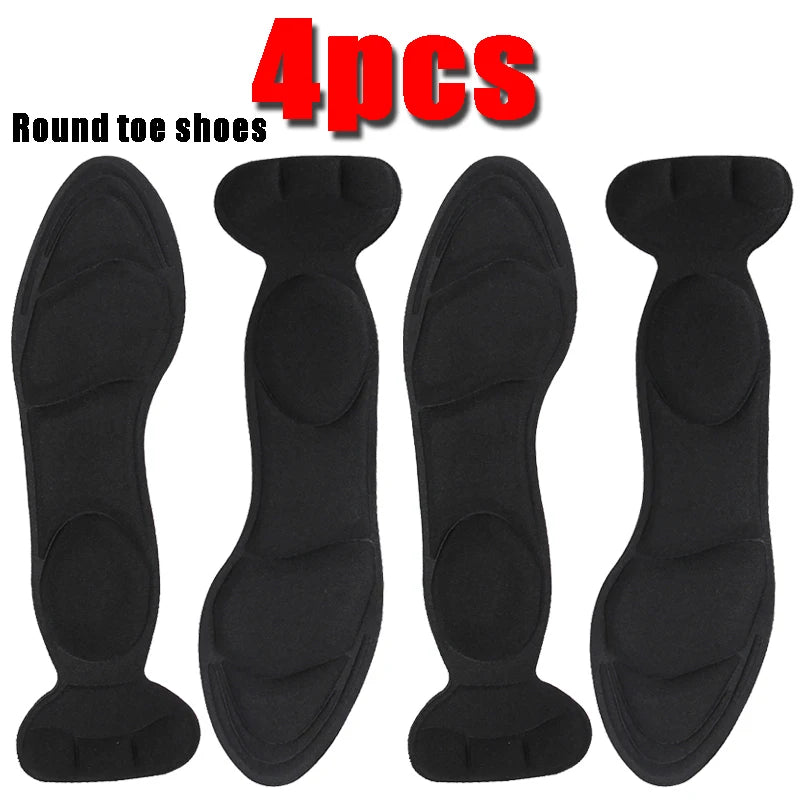 (4pcs) 7 In 1 Memory Foam Insoles for High-heel Shoes