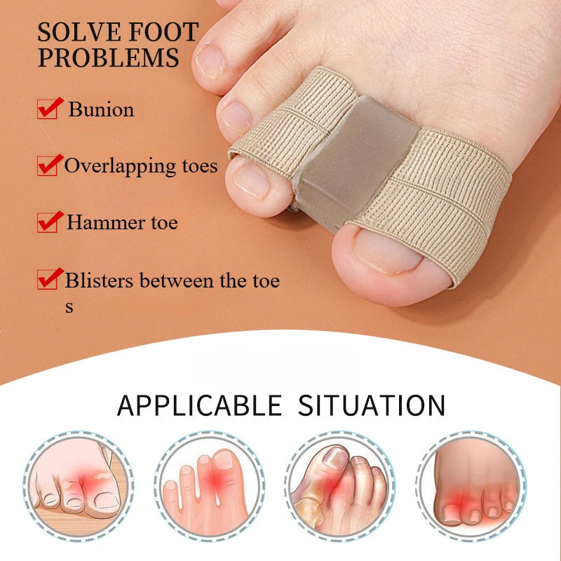 Toe Separator for First Interspace (Bunion and Second Toe)