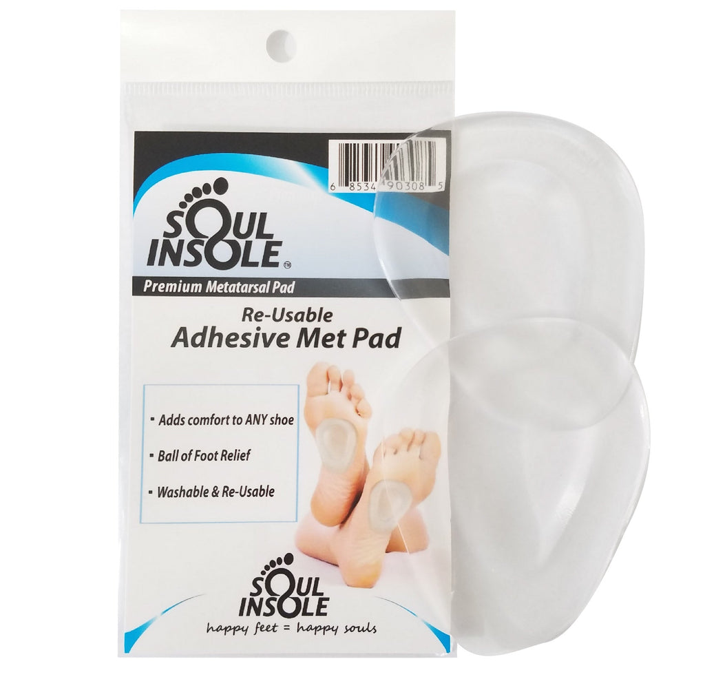 Metatarsal Pad (Re-Usable, Adhesive) Yellow Angel